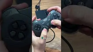 🎮 Joystick com Fio PS1/PS2 KP-GM015 🎮 Precis&atilde;o e conforto⚡ #ps1 #ps2  #controle  #joystick #games