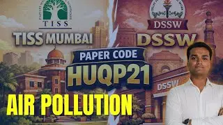 CUET PG MSW HUQP21😱 | Air Pollution | Environmental Concepts