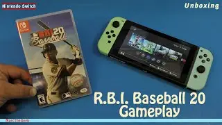 R.B.I. Baseball 20 Gameplay (Unboxing)