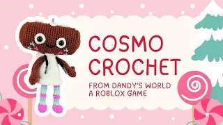Cosmo Crochet ( Dandy's World , a Roblox game ) #amigurumi #diy #handmade #robloxmemes