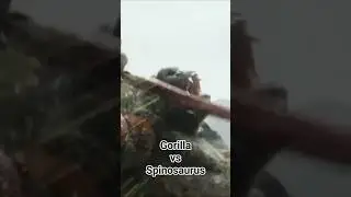 Kingkong vs Spinosaurus #shorts #animals