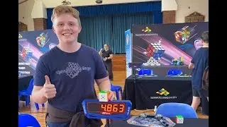 4.86 Rubik’s Cube African Record Single!