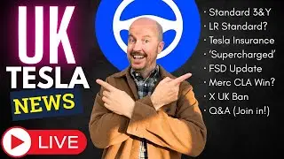 LIVE Tesla UK Chat W/Guests - Join Us!