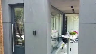 toiture en tuiles et fa&ccedil;ade en panneaux de type tectiva Eternit