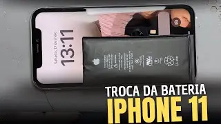 COMO FAZER A TROCA DA BATERIA DO IPHONE 11 FÁCIL PASSO A PASSO 2025!