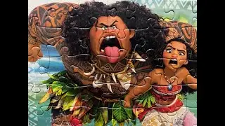Moana Puzzle Assembly