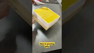 how to pouring jelly#viral #viralvideo #viralshorts #jelly cakes