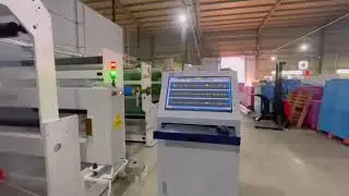 PP Cast Film Extrusion Line.It can be applied to the electronics industry and the packaging industry