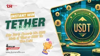 Instant Win $2000 Worth of Tether or Tax Free Cash - Diverse Raffle