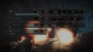 Monster Hunter: World Tempered Vaal Hazak solo LBG slice