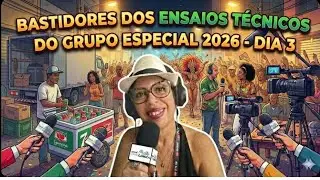BASTIDORES (IRL) AO VIVO:  MIRINS + BASTIDORES DE VIRADOURO, IMPERATRIZ, GRANDE RIO E BEIJA-FLOR