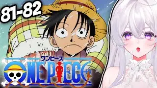 LUFFY IS INSANE... | ONE PIECE Ep 81-82 Reaction