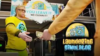 My Super Legal Laundry - Laundering Simulator gameplay German #01