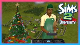 Университет в The Sims 2 &mdash; Подработка на Рождество!