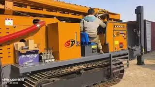 Deep Drilling Rig 1000m Hydraulic Compressor