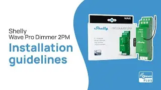 Shelly Wave Pro Dimmer 2PM - Installation video US