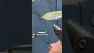 SUPER EASY BAITFISH #fishingvideo #flytying #ahrexhooks #flytyingtutorial #flytyingforbeginners