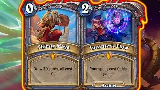 Spell Mage Is Way Too BROKEN! Incanter's Flow Needs BANNED! Barrens Mini-Set | Hearthstone