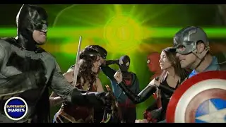 MARVEL VS DC - Superhero BRAWL! (Parody Video)