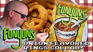 Maruchan Ramen x Funyuns Onion Flavored Rings Collaboration Snacks @officialfunyuns