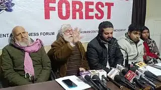 Press conference by Nature Human Centric People's Movement