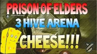 Destiny: 3 Prison Of Elders CHEESE | HIVE ARENA CHEESE ! [Found By TWIST and Spartan]