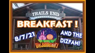 DizJabberz71 at Trails End Restaurant: Disney Vacation 2021