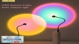 USB Sunset Sunset Ambiance Light Self Photography Light LED Rainbow Neon Night