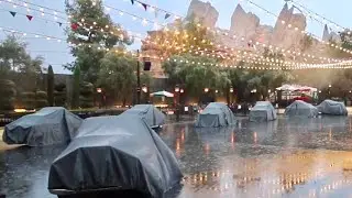 Construction Update and New Arrivals at Disneyland Resort - What Happens and Closes When It Rains ?