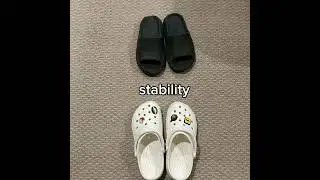 Crocs Classic Clog vs YEEZY Slides