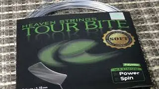 Quick Honest Review of the Solinco Tour Bite Soft Tennis Strings.