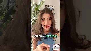 Астма, ингалятор #английский #изучениеанглийский #советыпоанглийски