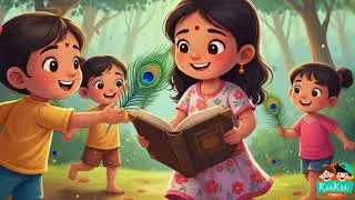 പീലിനീർത്തും മാമയിൽ 🦚 | The Dancing Peacock | Kids Cartoon Song & Story