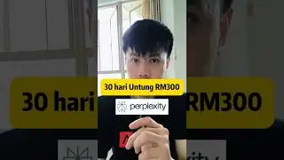 Прибыль в размере RM300, инвестирование в ИИ Perplexity Finance. #wenghonn