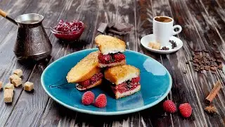 Тост с малиной и маскарпоне &mdash; рецепты Cook It