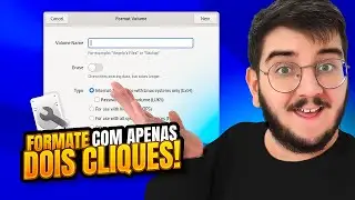 Como formatar um pendrive no Linux em poucos segundos!