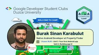 Compose Camp - Kotlin Unit 1-2 with Burak Sinan Karabulut