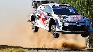 Лучшее из ралли WRC Финляндия 2025 🇫🇮 Падения, драмы и моменты