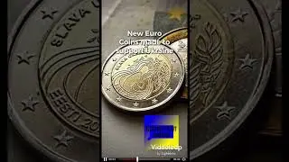 New Euro Coins made to support Ukraine #shorts