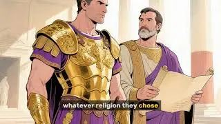 Emperor Constantine issues the Edict of Milan, legalizing Christianity in Roman Empire (Year 313 CE)