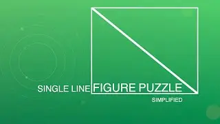 SINGLE LINE FIGURE PUZZLE // QUESTION FROM UCEED PAPER // FOR, #NATA // #NID // #UCEED // #JEEPAPER2
