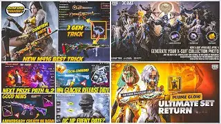 🛑 NEXT PRIZE PATH IN BGMI 4.2😱NEXTULTIMATE SET BGMI & PRE ORDER EVENT I M416 GLACIER CLASSIC CREATE✅