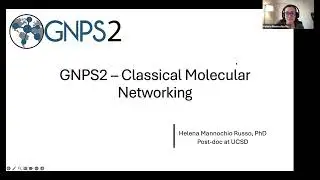 VMOL Seminar #20 - GNPS2 em Português: Molecular Networks Clássico (Helena Mannochio Russo)