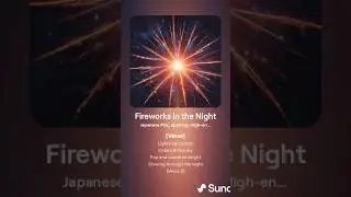 FIREWORKS TONIGHT ~ Ver. Alternative. #anime #music #fireworks #english #englishmusic #sunoai