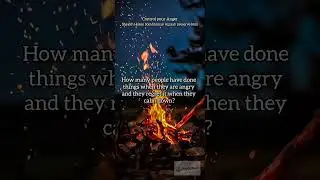 Control your Anger |Shaykh Hasan Somāli, may ALlaah preserve him.