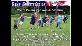 New Hampshire Gospel Radio's Janice Cyr Interviews Hal Shurtleff of Camp Constitution