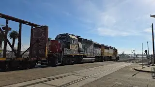 Union Pacific YST65 at E. Weber Avenue Stockton, CA with UP #1004 SSW Patch Unit on it