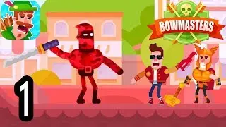 Bowmasters - Gameplay Walkthrough Part 1 - Reddish | Deadpool