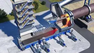 Ceramsite Rotary Kiln Production Line Animation | Lightweight Aggregate Manufacturing Process