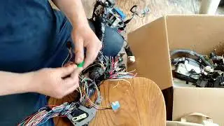 S2E2 Subaru EJ22 thinning wiring harness to Engine circuit  part 1